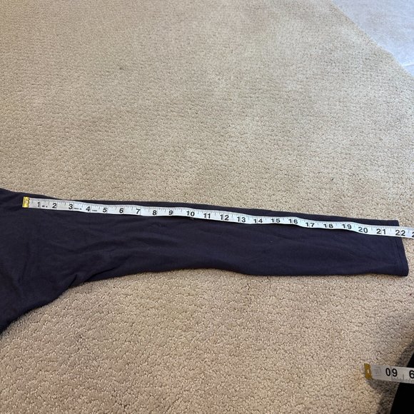 Athleta Sweatshirt Cardigan Nirvana Two Ways Purple Spring Night MEDIUM #416969 - Picture 8 of 9